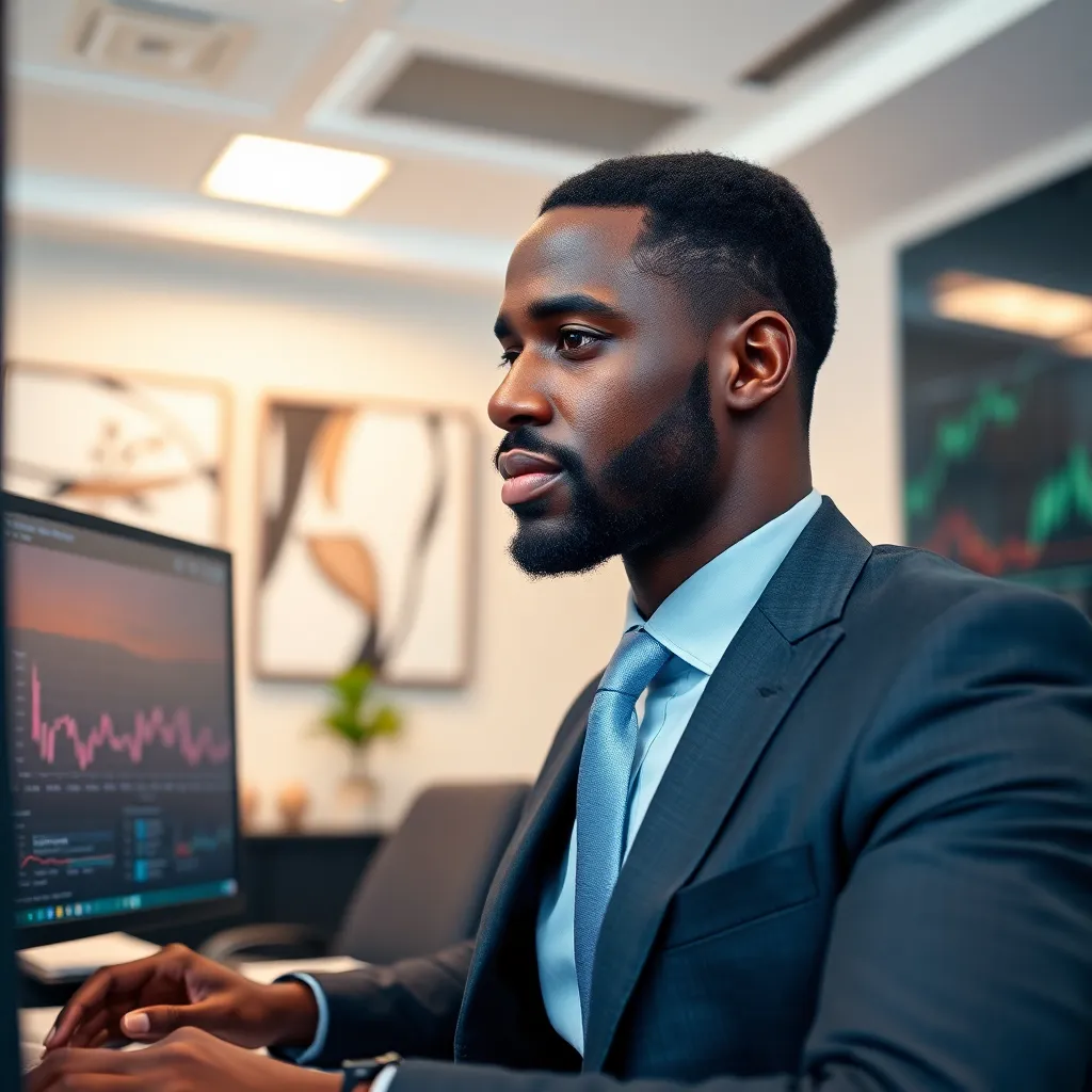 Portret van Lars Jansen, Financieel Analist uit Den Haag
