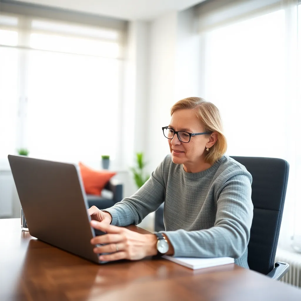 Professionele vrouw die deelneemt aan een training sessie
