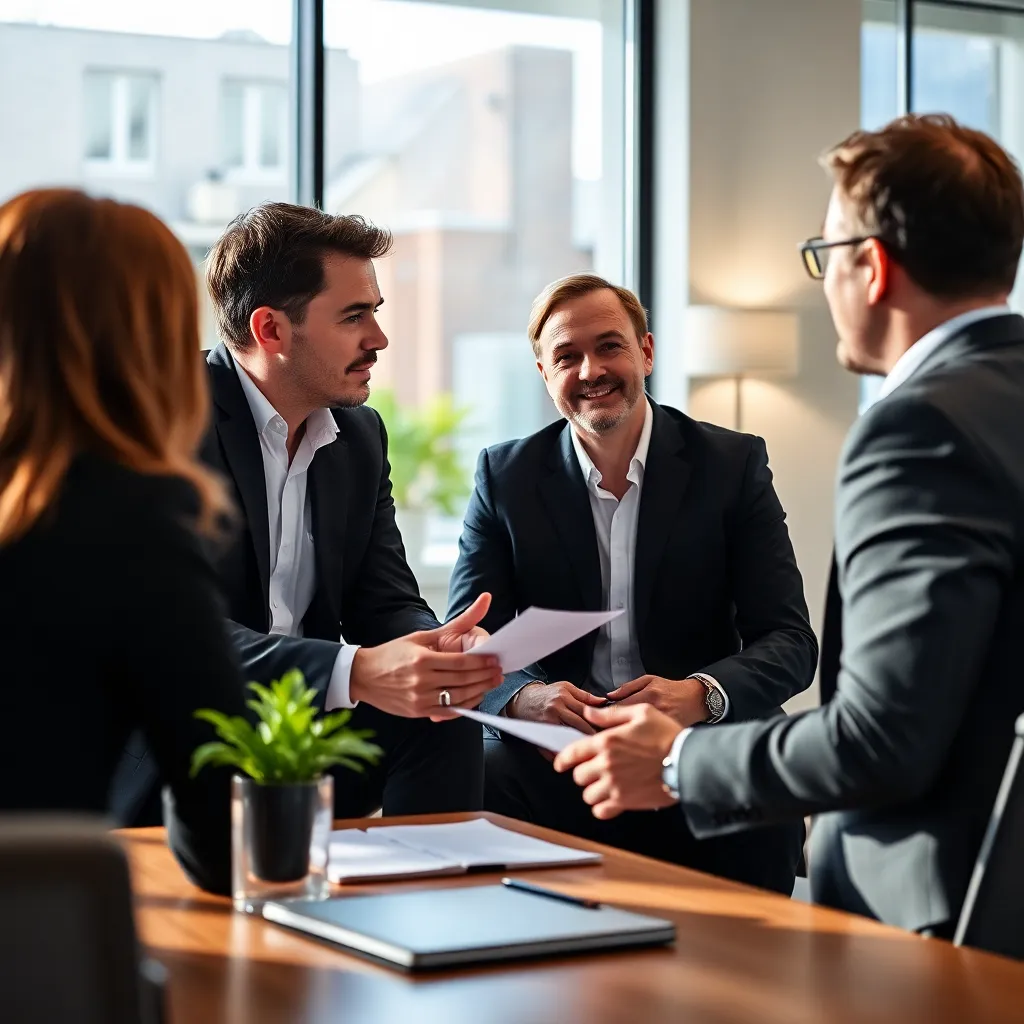 Professionele groei visualisatie met persoon die opwaartse carrièreladder beklimt